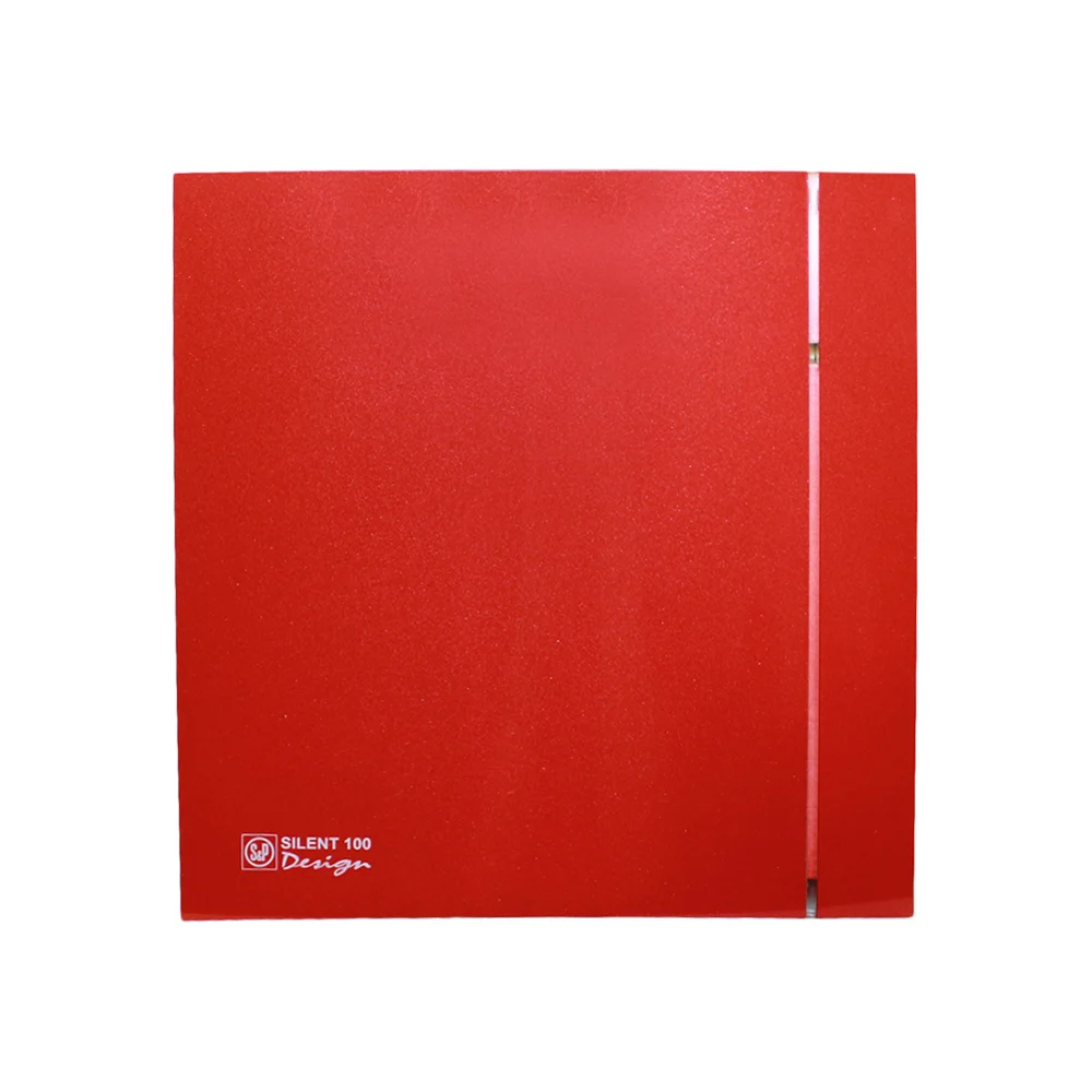 Вентилятор Soler&Palau SILENT-100 CZ RED DESIGN-4C RE 03-0103-140