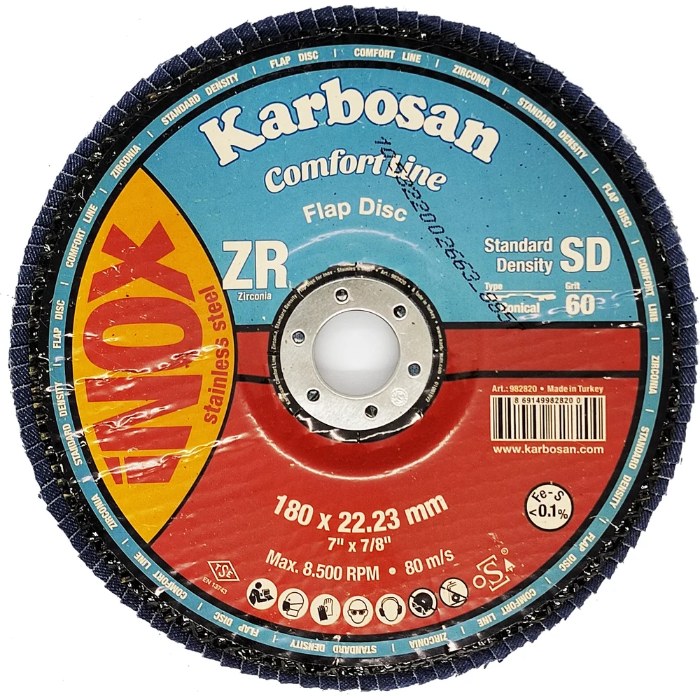Лепестковый диск Karbosan INOX KAR-982820