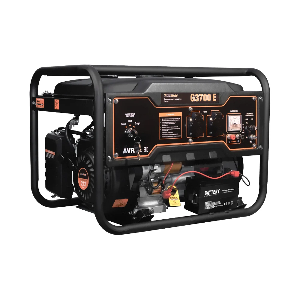 Бензиновый генератор Foxweld Expert G3700 E 7244
