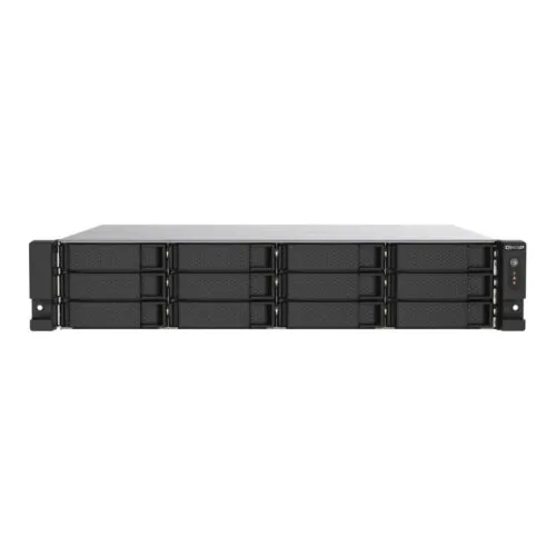 Сетевое хранилище NAS Qnap TS-1273AU-RP-8G, 12-bay, стоечный, Ryzen, V1500B
