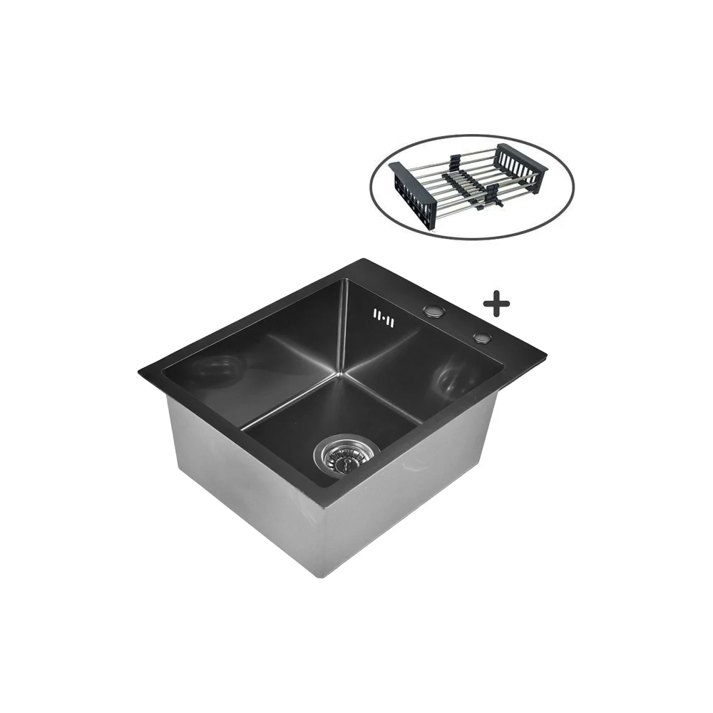 Кухонная мойка WISENT 4050B WS34050B/WGER019B/W302644B