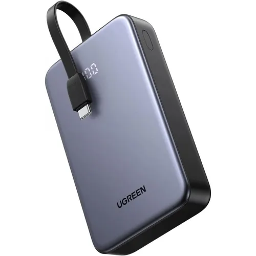 Внешний аккумулятор (Power Bank) UGREEN PB505, 20000мAч, серый [45762]