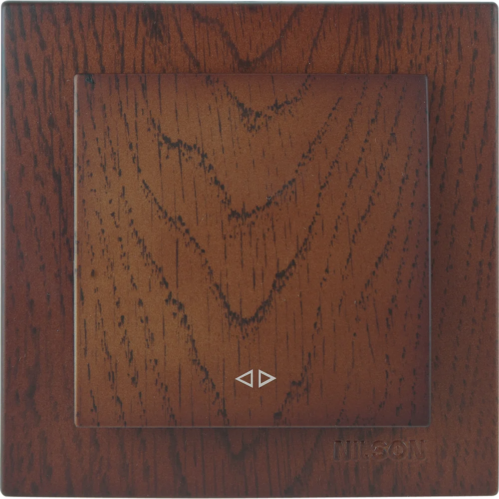 Крестообразный выключатель Nilson TOURAN WOOD 24271010
