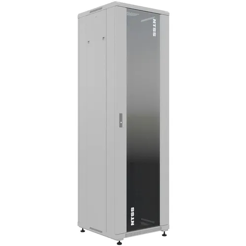 Шкаф коммутационный NTSS Премиум NTSS-R18U6060GS напольный, стеклянная передняя дверь, 18U, 600x903x600 мм