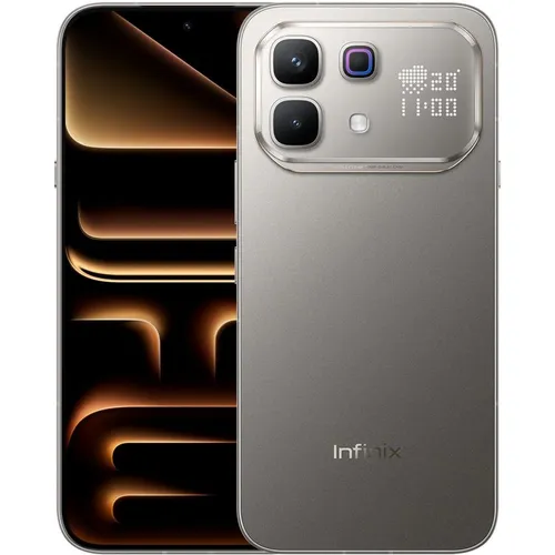 6.78" Смартфон INFINIX Note 60 Pro 8/256Gb, X6878, NFC, AMOLED, 144Гц, 6500мAч, титан