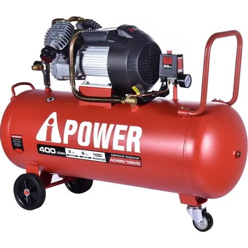 Компрессор поршневой A-IPOWER AC400/100VD масляный