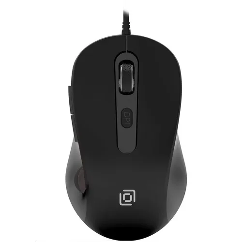 Мышь проводная Oklick 211M, оптическая, USB, 2400dpi, черный