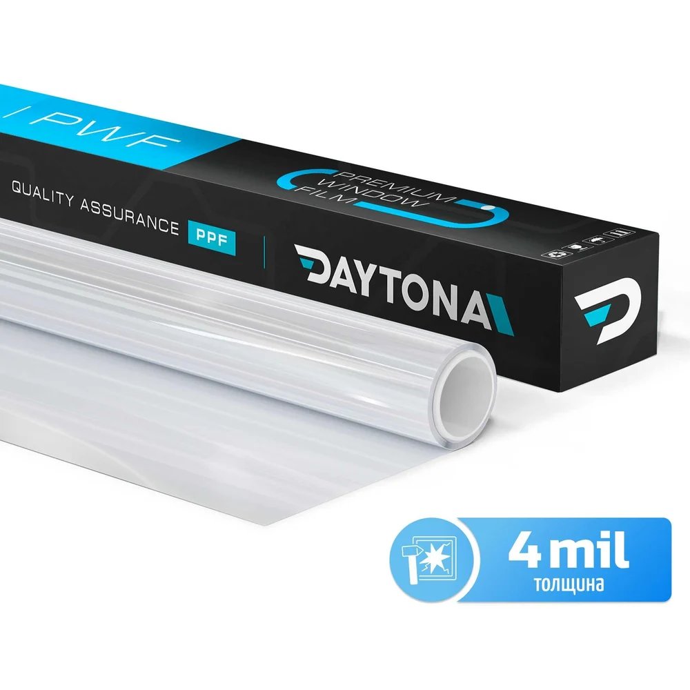 Защитная бронированная пленка на окна Daytona MP1207075030