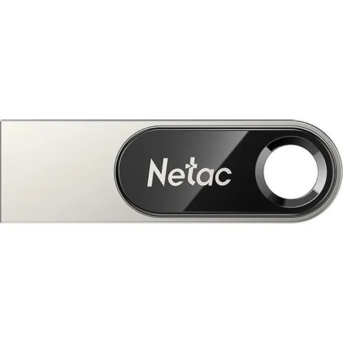 Флешка USB NETAC U278 128ГБ, USB3.0, серебристый и черный [nt03u278n-128g-32pn]