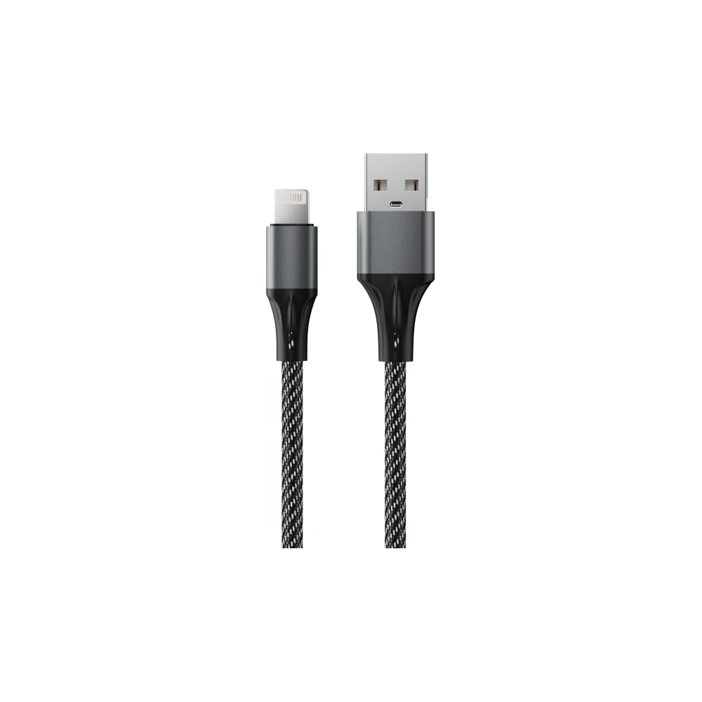 Кабель Accesstyle AL24-F100M Black-Gray