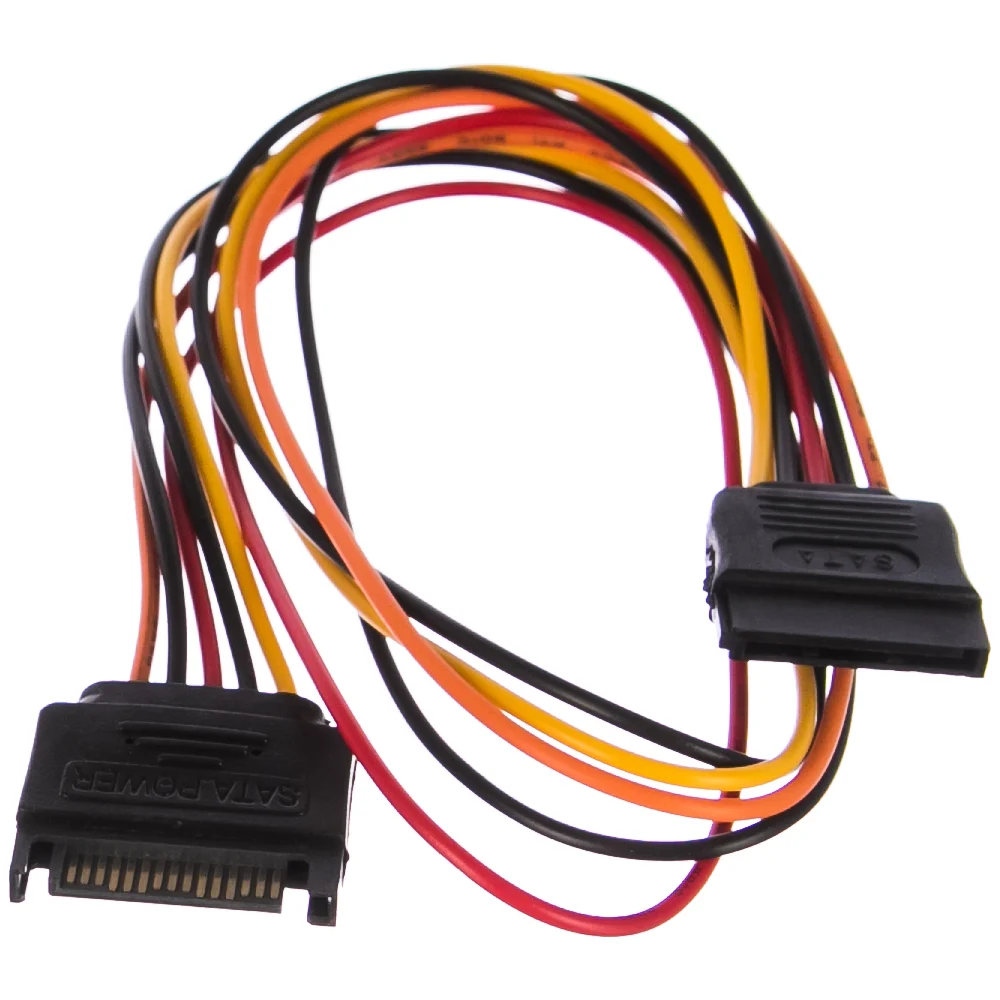 Удлинитель кабеля питания Cablexpert CC-SATAMF-02