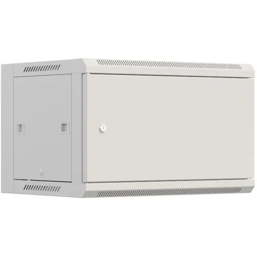 Шкаф коммутационный БАСТИОН SKAT TB-6W660FF-G 4419 настенный, металлическая передняя дверь, 6U, 600x370x600 мм