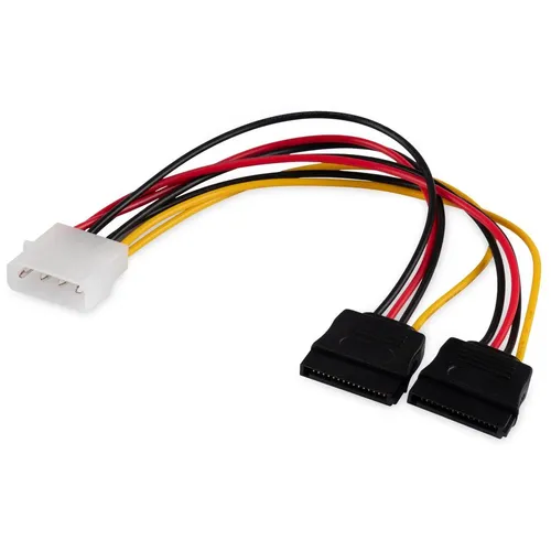 Кабель Buro Molex 8980 - SATA [bu-molex-2xsata]