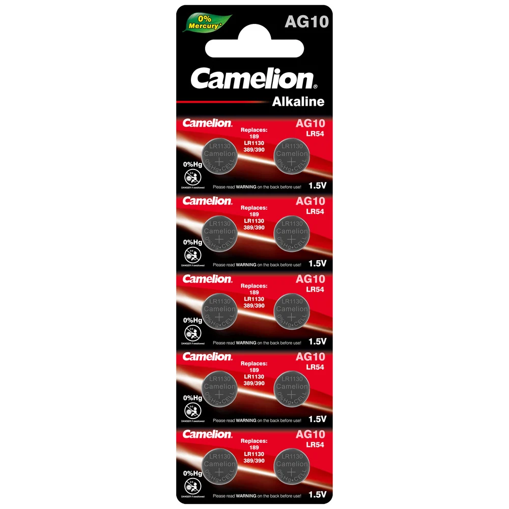 Батарейка для часов Camelion BL-10 Mercury Free 12818