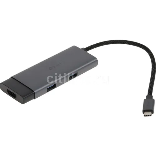 Хаб (разветвитель) TP-LINK UH5020C, серый