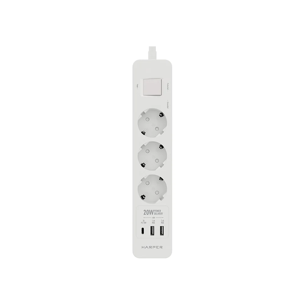 Удлинитель Harper UCH-350 White PD3.0 H00002822