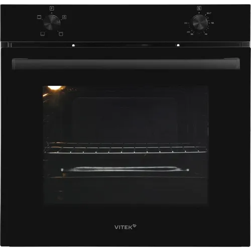 Духовой шкаф электрический Vitek VEO 6230 BG, 68л, стекло черное