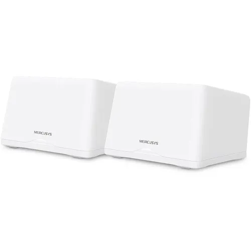 Бесшовный Mesh роутер MERCUSYS Halo H47BE, Wi-Fi 7, BE9300, 2.4/5/6ГГц, 3 WAN/LAN, белый, 2 шт. в комплекте [halo h47be(2-pack)]