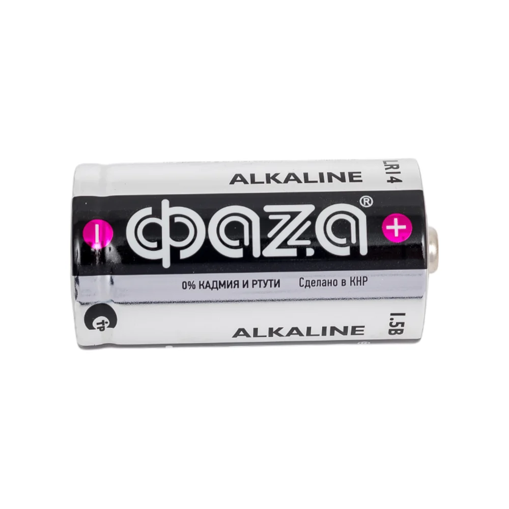 Алкалиновая батарейка ФАZА LR14 Alkaline 5033160