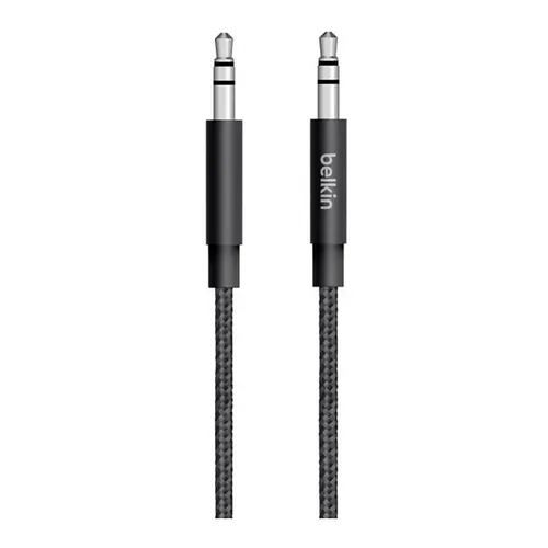 Кабель аудио-видео Belkin AV10164bt04-BLK, Jack 3.5 (m) - Jack 3.5 (m), 1.2м, черный