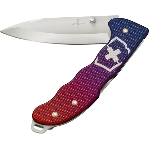 Складной нож Victorinox Evoke Alox, функций: 5, 136мм, синий / красный, коробка подарочная [0.9411.d221]