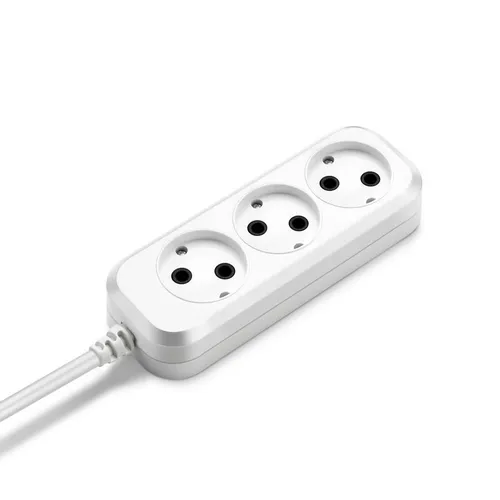 Сетевой удлинитель Buro BU-PSL3.1/W, 1.5м, белый