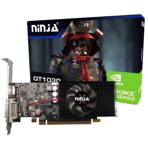 Видеокарта NINJA NVIDIA GeForce GT 1030 GeForce GT 1030 4ГБ DDR4, Ret [nk103fg44f]
