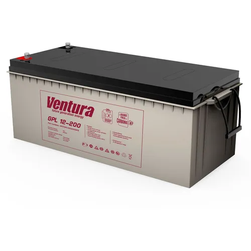 Аккумуляторная батарея VENTURA GPL 12-200 для ИБП, 12В, 200Ач [vntgpl1202000f8]
