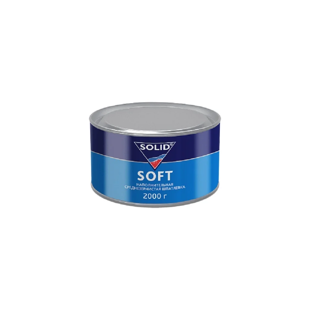 Наполнительная среднезернистая шпатлевка SOLID SOFT 0242.02000