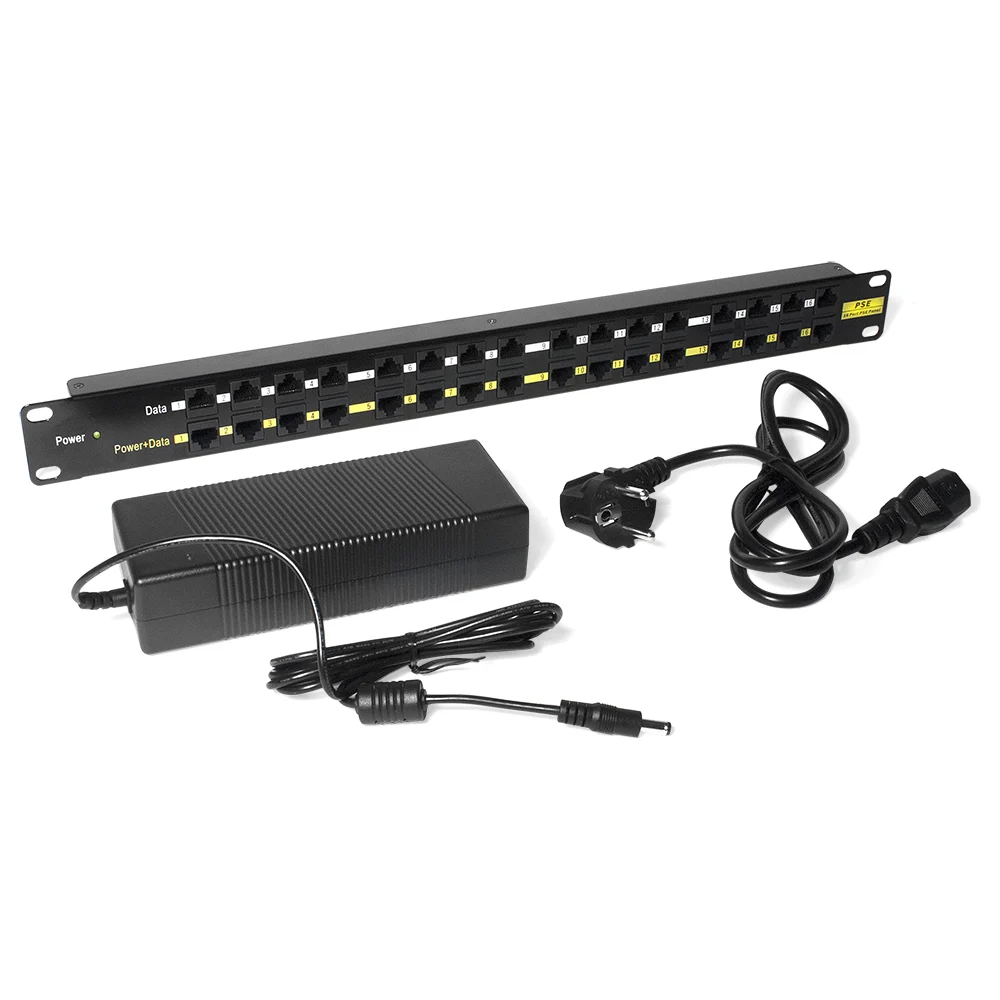 Панель LANMASTER LAN-PP16-POE/A2