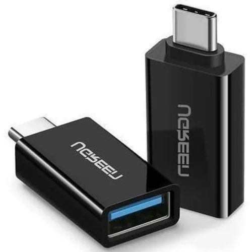 Адаптер UGREEN US173, USB Type-C (m) - USB (f), MFI, 3A, черный [20808_]