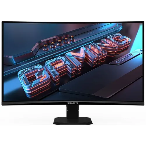 27" Монитор Gigabyte GS27FC, 1920x1080, VA, 180Гц, 2хHDMI, 1хDP, изогнутый, черный [0vm0-gs27fcbm-1ekr]