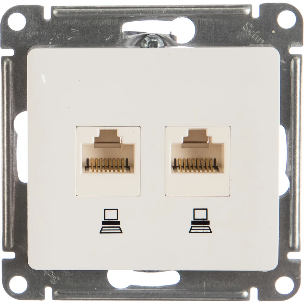 Компьютерная розетка Systeme Electric Glossa GSL000185KK 463574