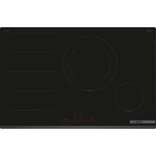 Индукционная варочная поверхность Bosch PXE831HC1E, конфорок: 4 шт., стеклокерамика, независимая, черный