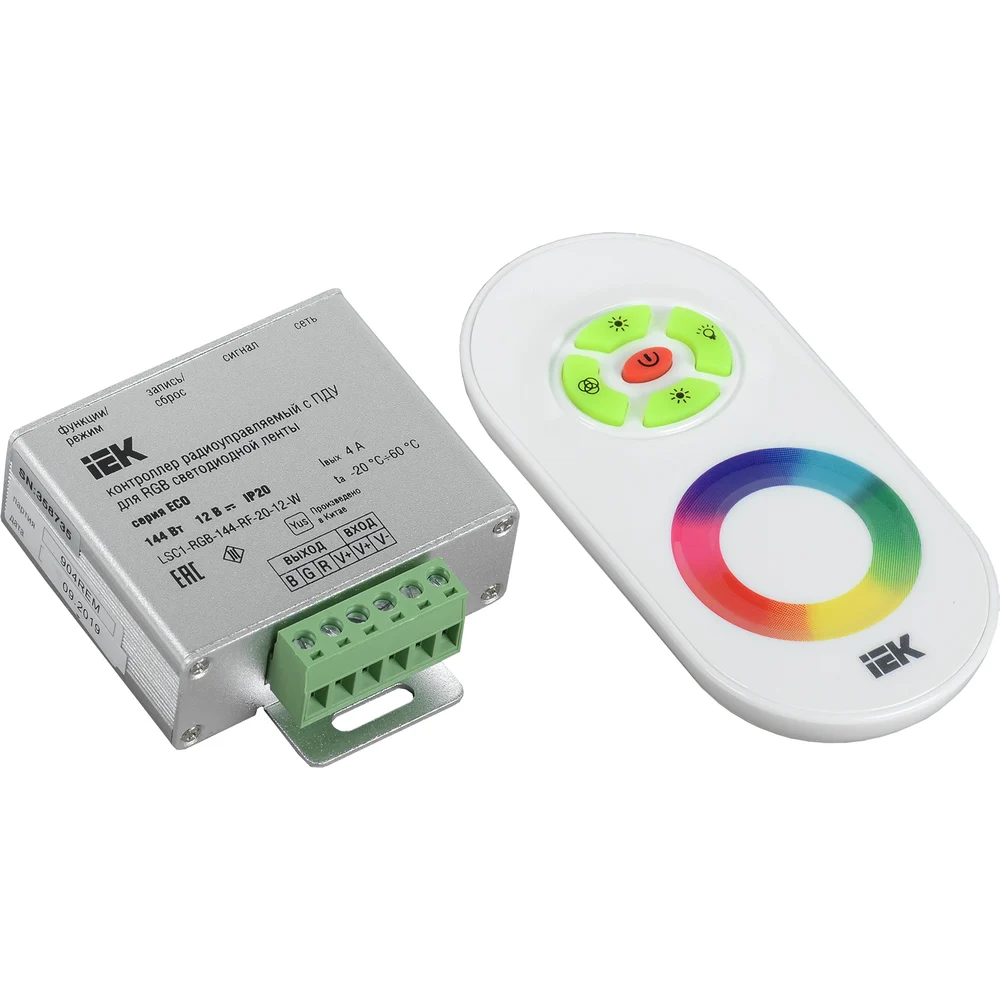 Контроллер IEK LSC1-RGB-144-RF-20-12-W