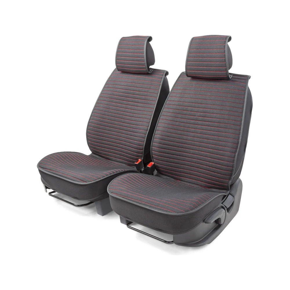 Каркасные накидки на передние сиденья CarPerformance CUS-2022 BK/RD