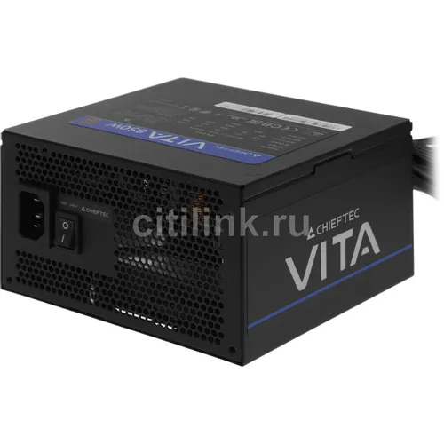 Блок питания CHIEFTEC Vita BPX-850-S, 850Вт, 80 PLUS BRONZE, 120мм, черный, retail