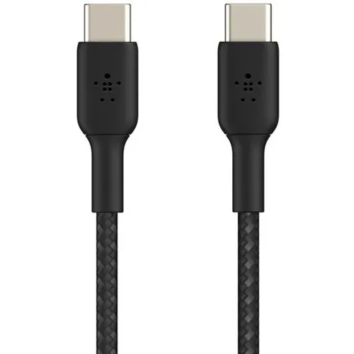 Кабель Belkin CAB004BT0MBK, USB Type-C (m) - USB Type-C (m), 0.15м, черный