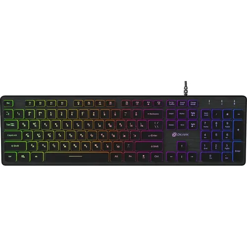 Клавиатура Oklick 550ML, проводная, USB, черный [1061617]