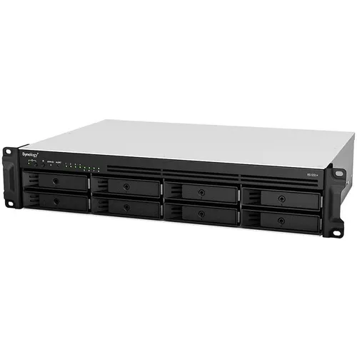 Сетевое хранилище NAS SYNOLOGY RS1221+, 8-bay, стоечный, Ryzen, V1500B