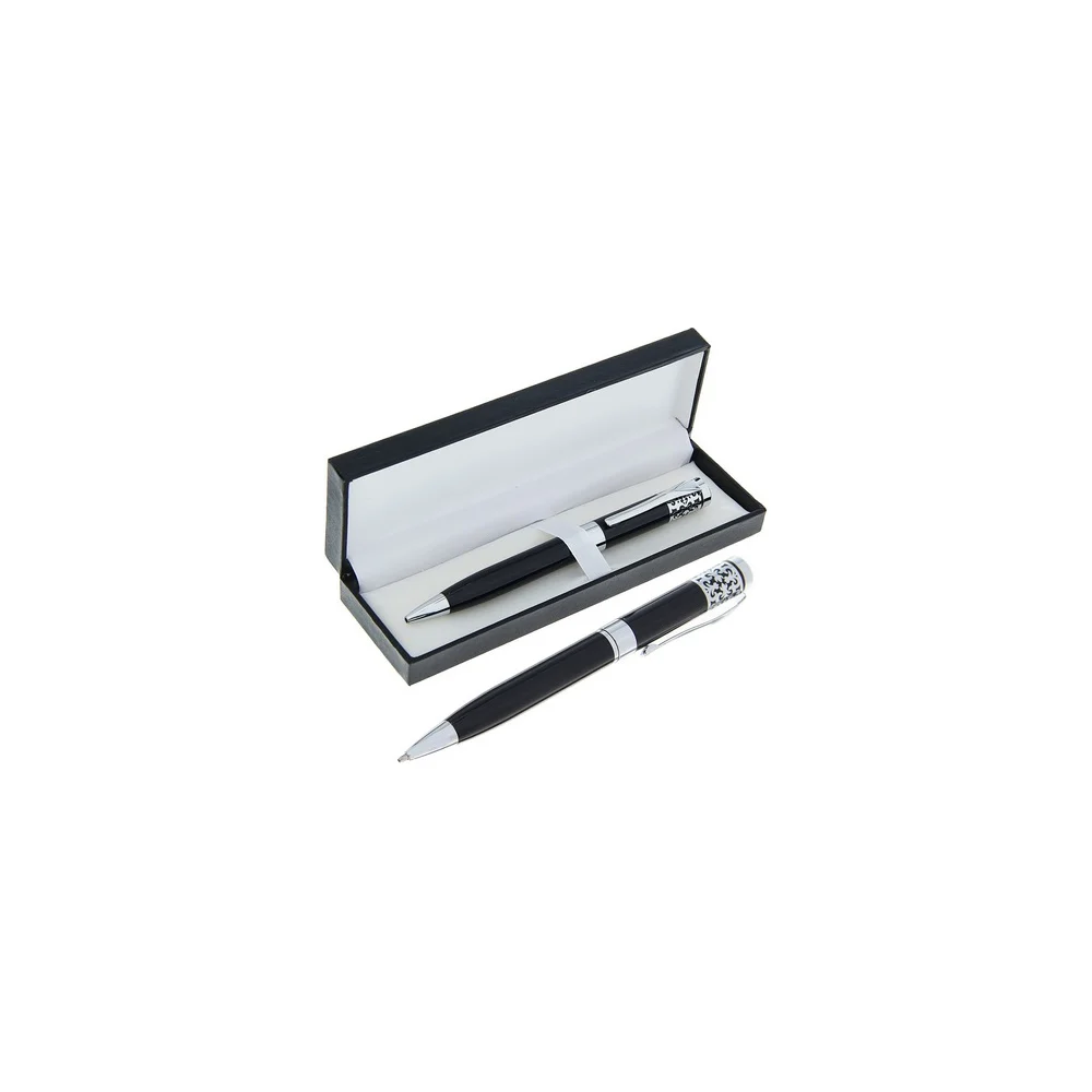 Подарочная поворотная шариковая ручка Calligrata Гравюра 132008