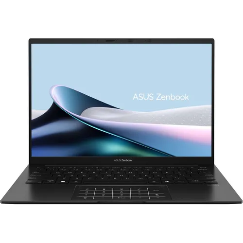 Ноутбук ASUS Zenbook 14 UM3406GA-QD130, 14", OLED, AMD Ryzen AI 5 430 2ГГц, 4-ядерный, 32ГБ LPDDR5x, 512ГБ SSD, AMD Radeon 840M, без операционной системы, черный [90nb17r1-m006h0]
