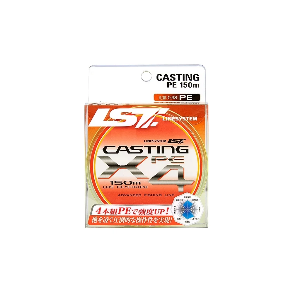 Шнур Linesystem Casting PE X4 04521