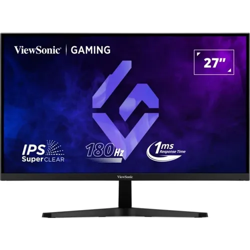 27" Монитор ViewSonic VX27G1-HD, 1920x1080, IPS, 180Гц, 2хHDMI, 1хDP, черный