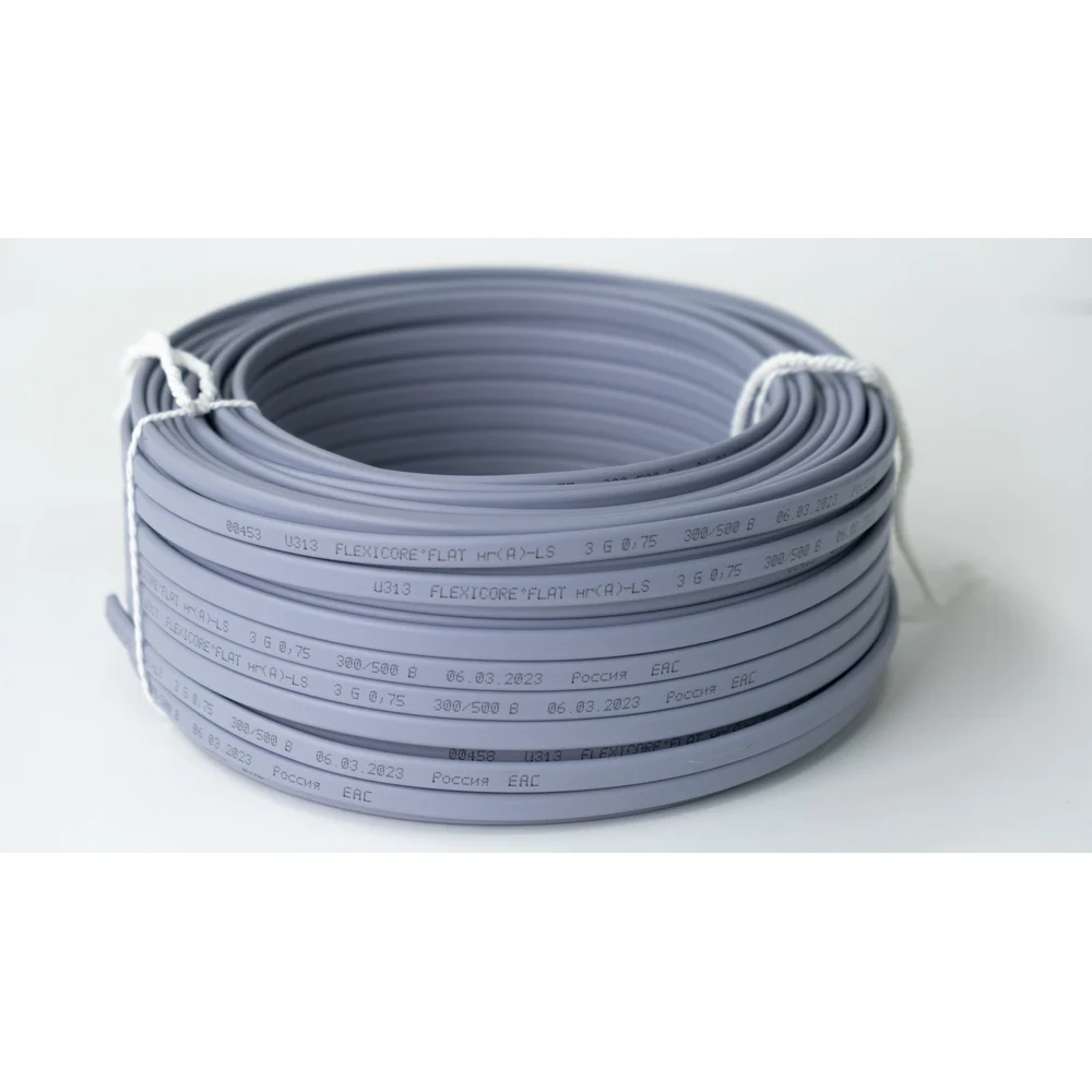 Кабель LAPP FLEXICORE FLAT RU нгА-LS 3G0,75 50м 3120000178