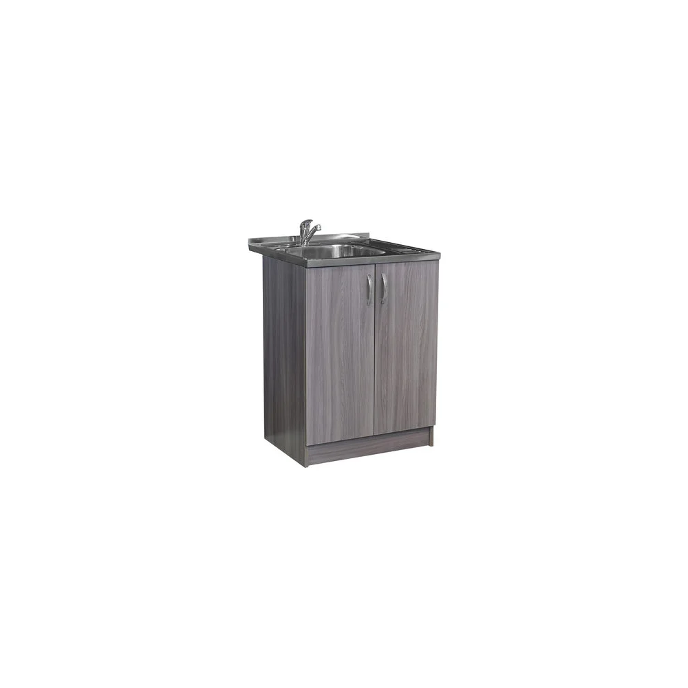 Тумба SANTREK 60*60 цвет дуб темный (2 дверцы) (ЛДСП) 54539
