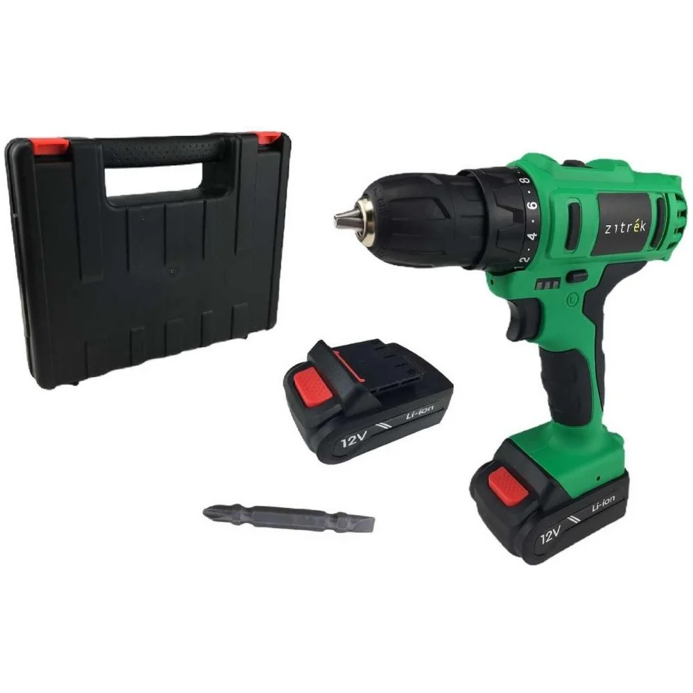 Аккумуляторная дрель-шуруповерт Zitrek Greenpower 12-Li 063-4074
