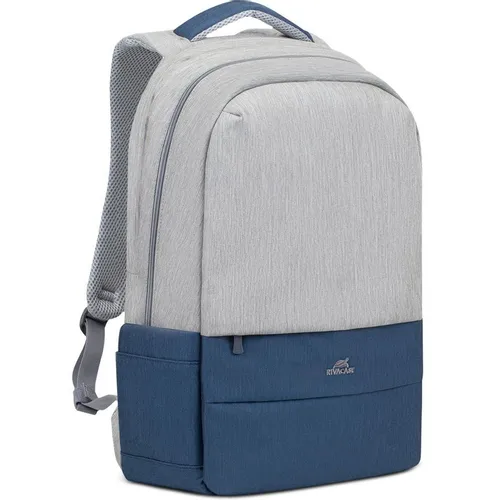 Рюкзак 17.3" Riva 7567 [7567 grey/dark blue]