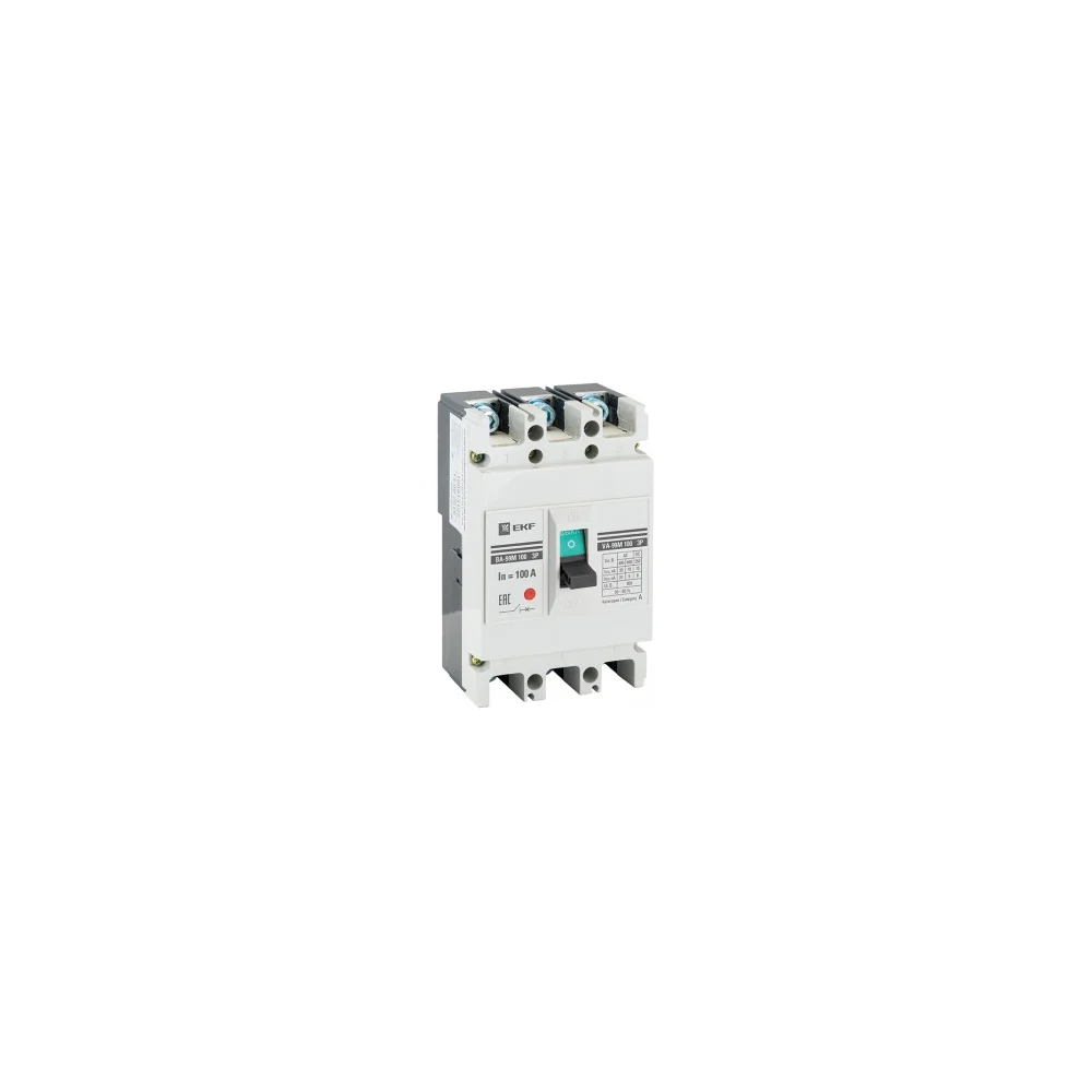 Автоматический выключатель EKF ВА-99М PROxima mccb99-100-16m