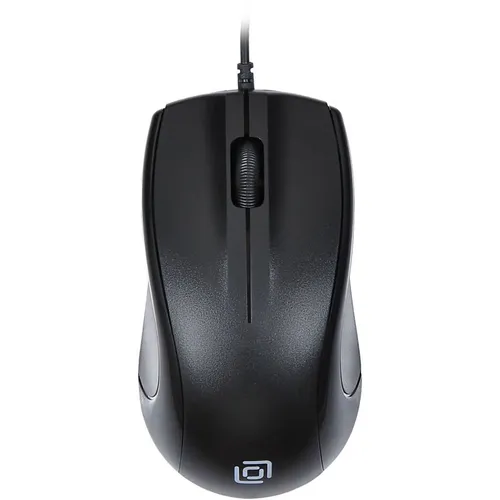 Мышь проводная Oklick 185M, оптическая, USB, 1200dpi, черный [945606]